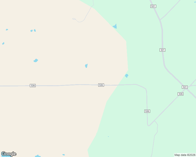 map of restaurants, bars, coffee shops, grocery stores, and more near 467 County Road 536 in Mullin