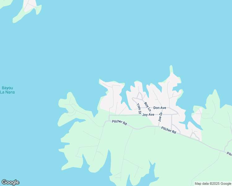 map of restaurants, bars, coffee shops, grocery stores, and more near 60-330 1st Point Road in Many