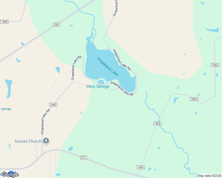 map of restaurants, bars, coffee shops, grocery stores, and more near 231 Hilltop Drive in Grapeland