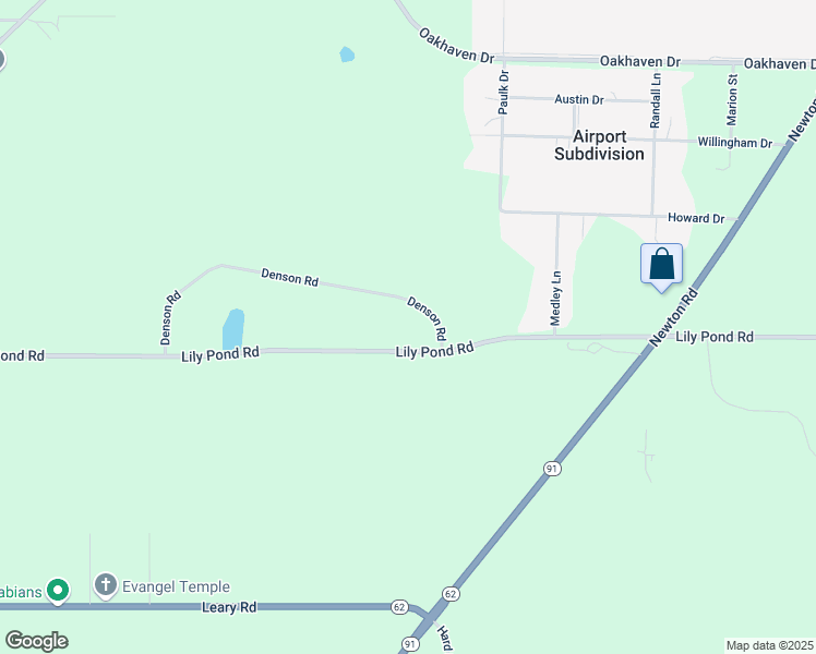 map of restaurants, bars, coffee shops, grocery stores, and more near 2012 Denson Road in Albany