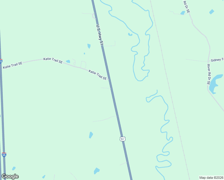 map of restaurants, bars, coffee shops, grocery stores, and more near 743 U.S. 51 in Bogue Chitto