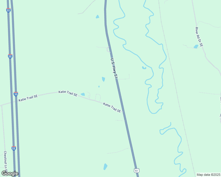 map of restaurants, bars, coffee shops, grocery stores, and more near 678 U.S. 51 in Bogue Chitto