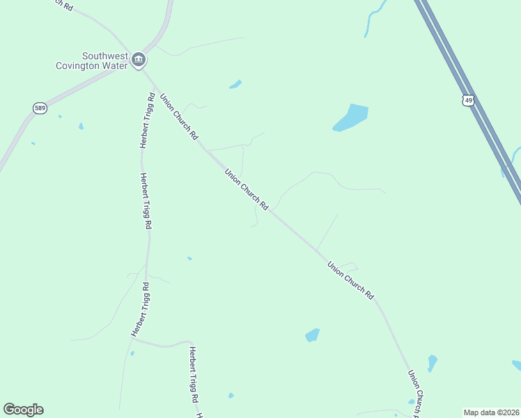 map of restaurants, bars, coffee shops, grocery stores, and more near 475 Union Church Road in Seminary