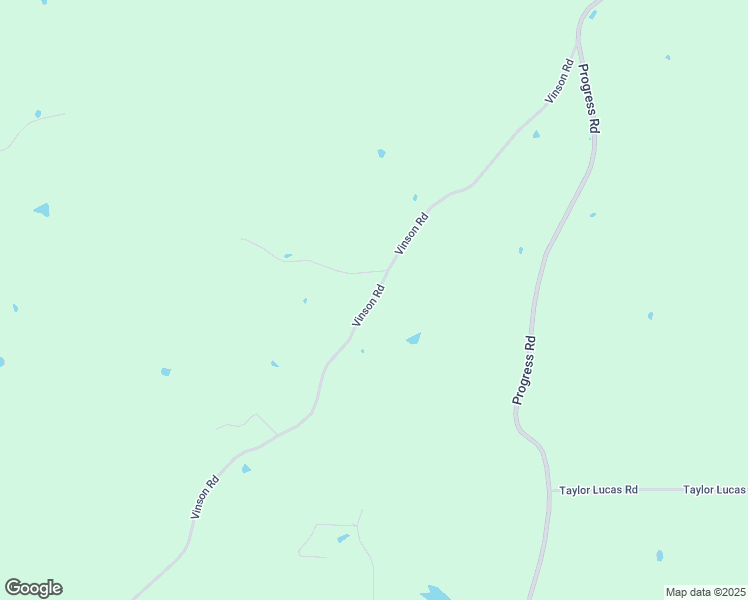 map of restaurants, bars, coffee shops, grocery stores, and more near Vinson Road in Prentiss