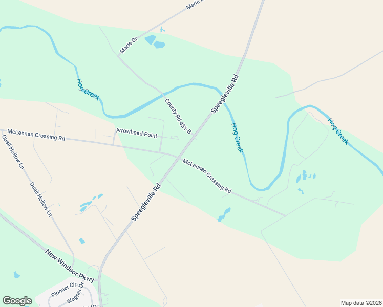 map of restaurants, bars, coffee shops, grocery stores, and more near 2509 Speegleville Road in Waco