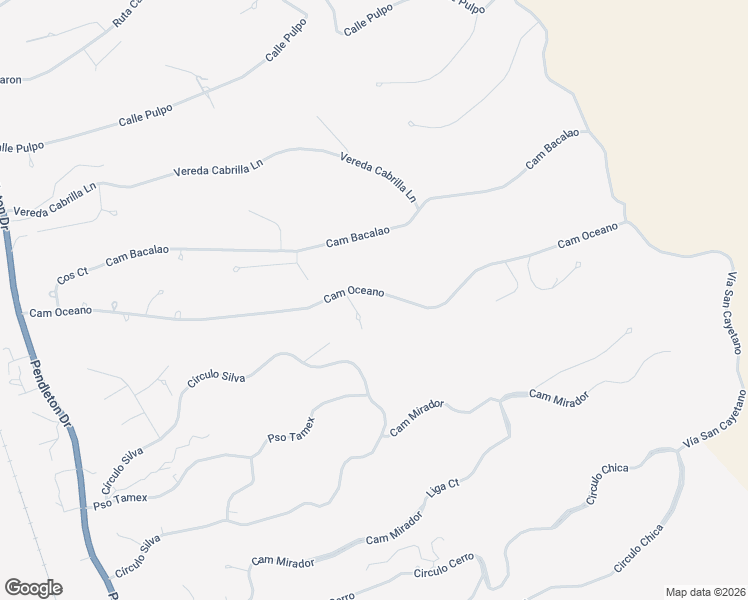 map of restaurants, bars, coffee shops, grocery stores, and more near 100-172 Camino Oceano in Rio Rico