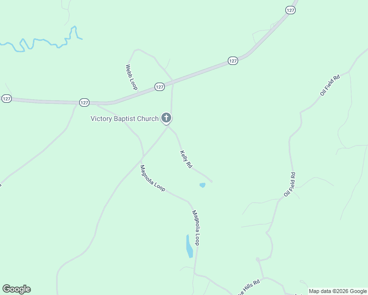 map of restaurants, bars, coffee shops, grocery stores, and more near 172 Kelly Road in Jena