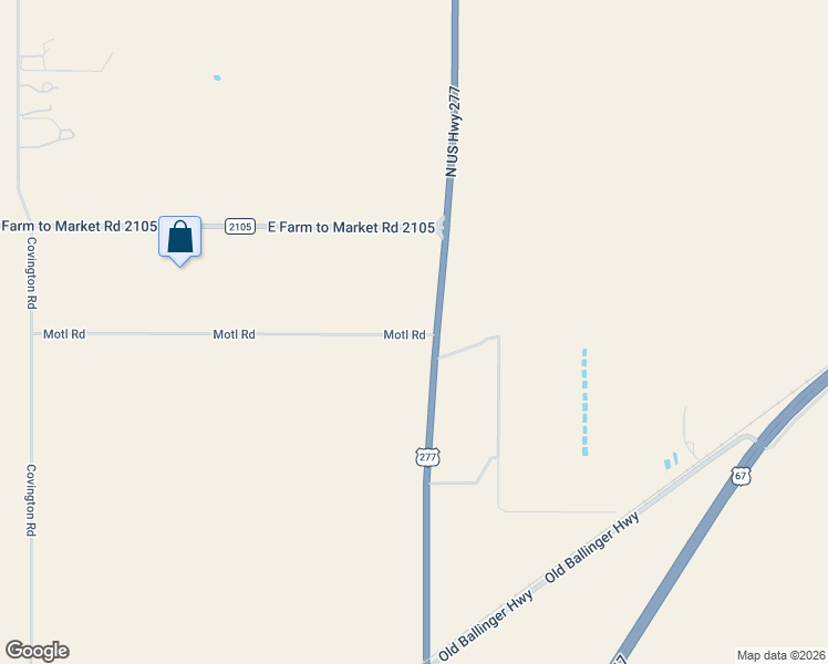 map of restaurants, bars, coffee shops, grocery stores, and more near 4334 Motl Road in San Angelo