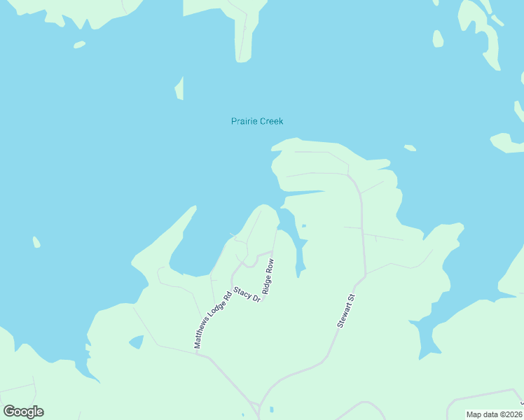 map of restaurants, bars, coffee shops, grocery stores, and more near 1598 Matthews Lodge Road in Many