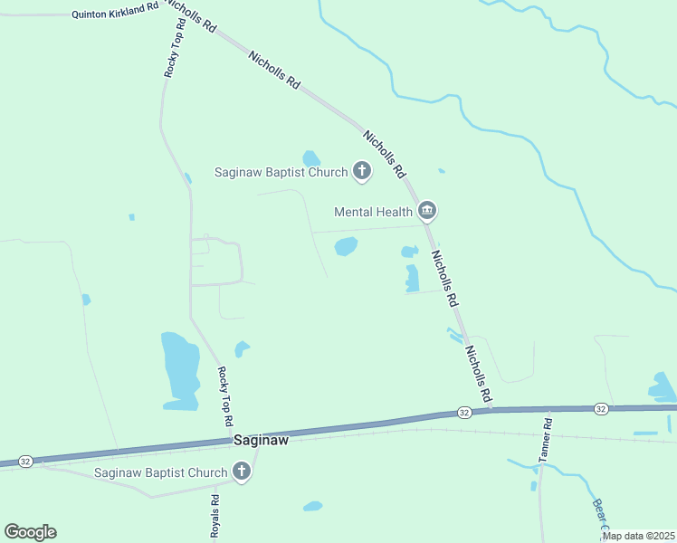 map of restaurants, bars, coffee shops, grocery stores, and more near 16 Kalani Road in Nicholls