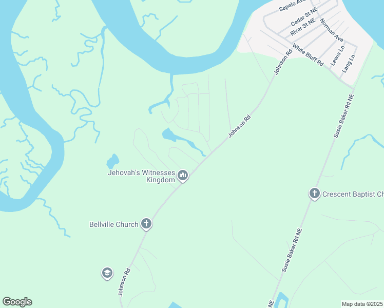 map of restaurants, bars, coffee shops, grocery stores, and more near 1069 Sapelo Gardens in Townsend
