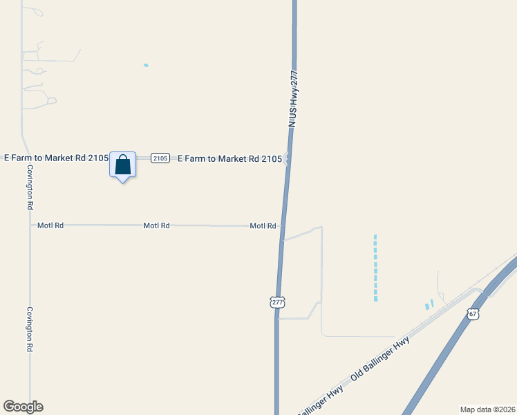 map of restaurants, bars, coffee shops, grocery stores, and more near 4334 Motl Road in San Angelo