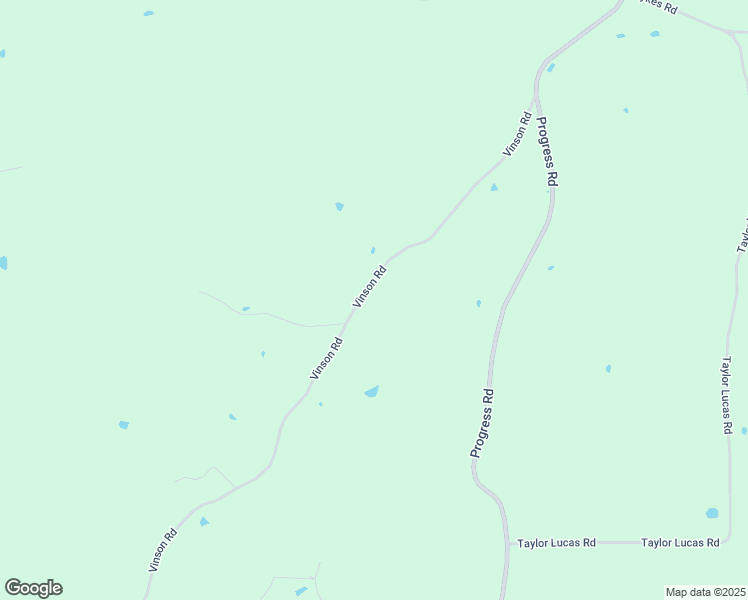 map of restaurants, bars, coffee shops, grocery stores, and more near Vinson Road in Prentiss