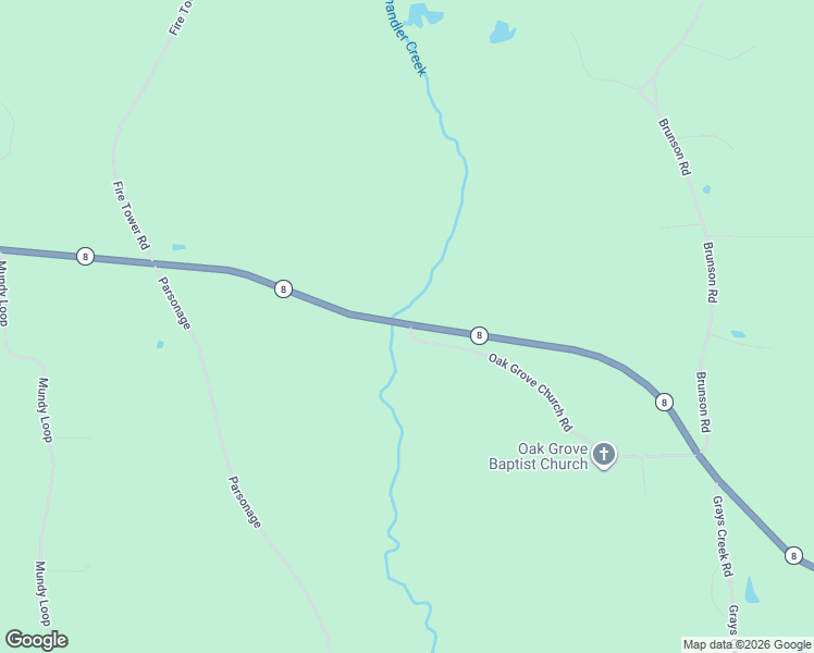 map of restaurants, bars, coffee shops, grocery stores, and more near 399 Oak Grove Church Road in Bentley