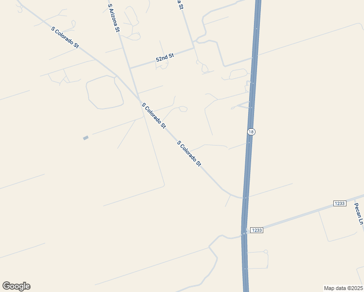 map of restaurants, bars, coffee shops, grocery stores, and more near 5605 South Colorado Street in Monahans