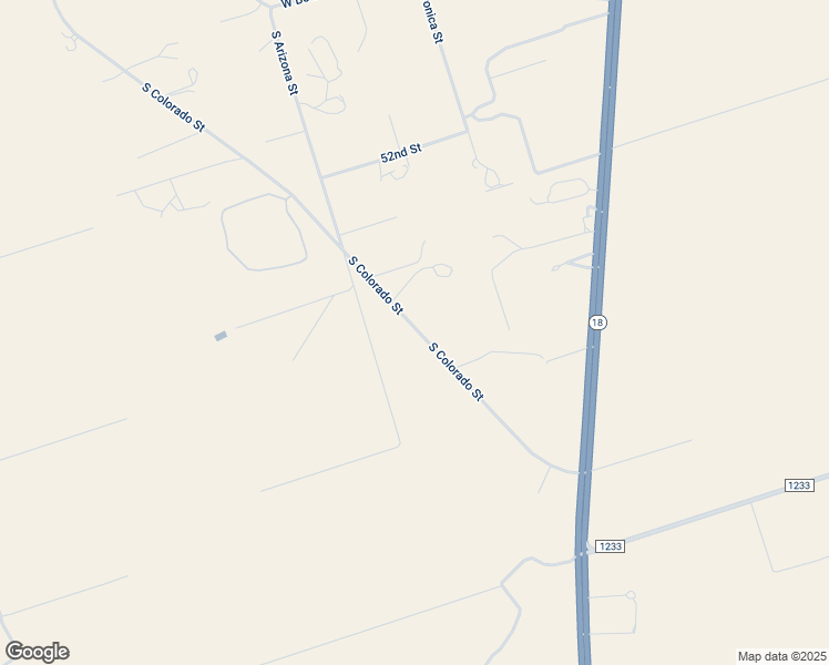 map of restaurants, bars, coffee shops, grocery stores, and more near 5605 South Colorado Street in Monahans