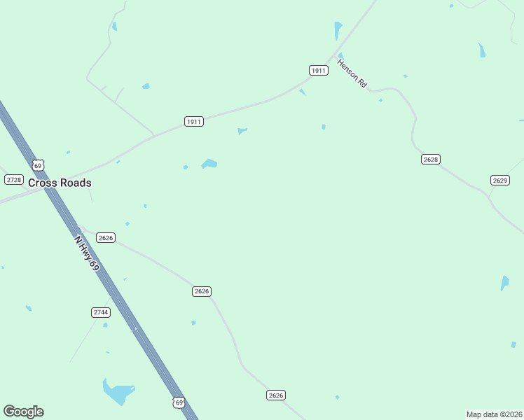 map of restaurants, bars, coffee shops, grocery stores, and more near in Cross Roads