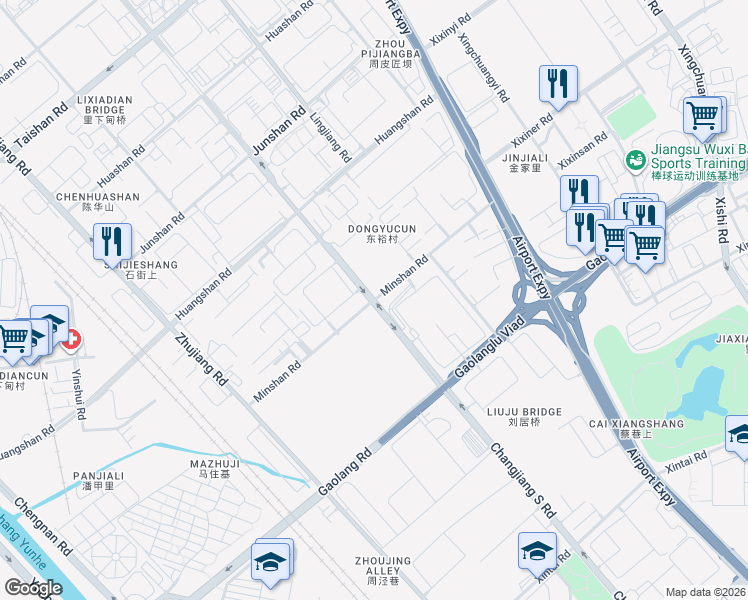 map of restaurants, bars, coffee shops, grocery stores, and more near in 