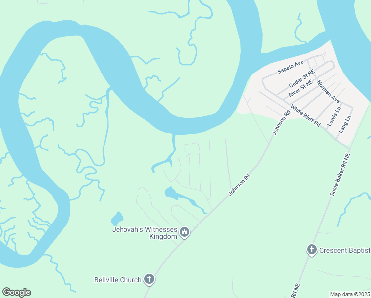 map of restaurants, bars, coffee shops, grocery stores, and more near 1023 Head Lane Northeast in Townsend