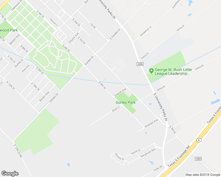 map of restaurants, bars, coffee shops, grocery stores, and more near 3528 South 4th Street in Waco