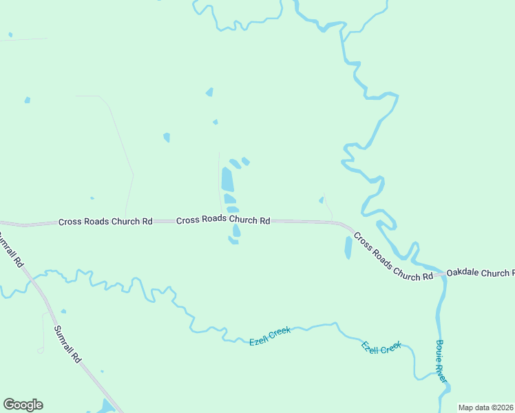 map of restaurants, bars, coffee shops, grocery stores, and more near 150 Cross Roads Church Road in Sumrall