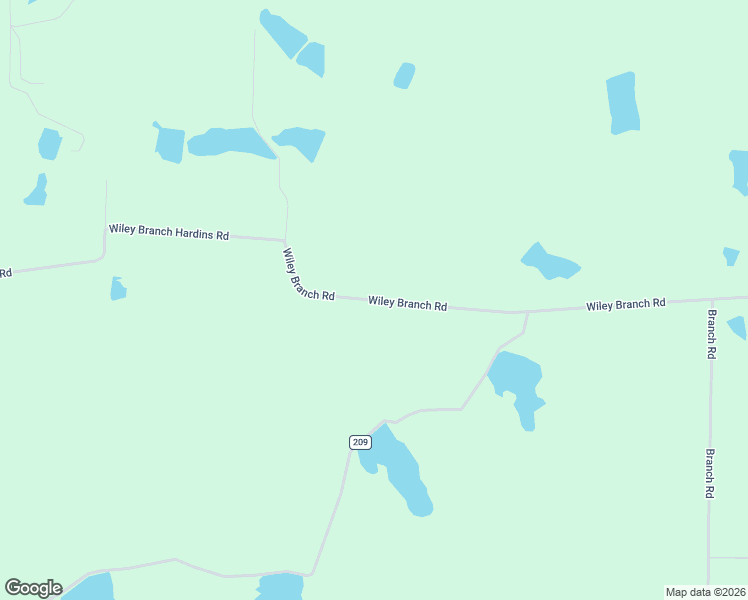 map of restaurants, bars, coffee shops, grocery stores, and more near Wiley Beaver Road in Tift County