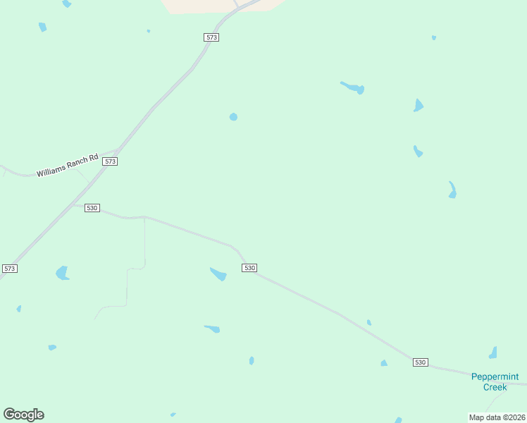 map of restaurants, bars, coffee shops, grocery stores, and more near 71 County Road 530 in Mullin