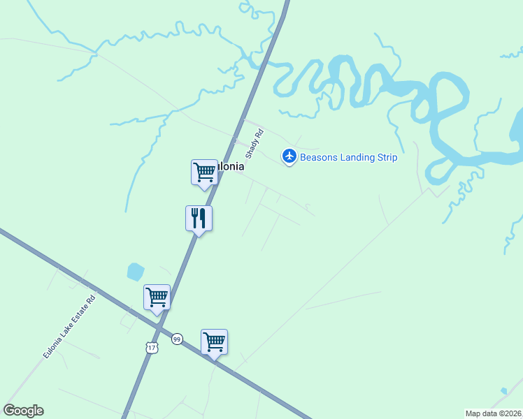 map of restaurants, bars, coffee shops, grocery stores, and more near 1014 Buchanan Drive in Townsend