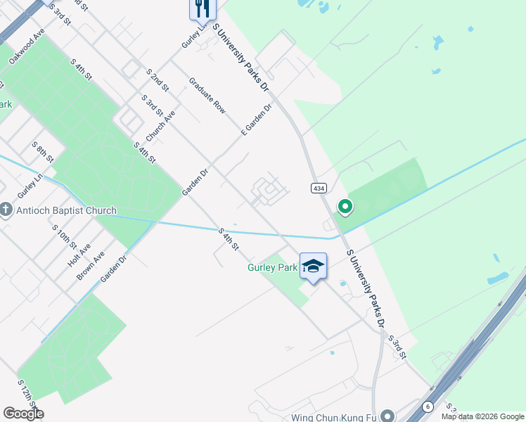 map of restaurants, bars, coffee shops, grocery stores, and more near 3412 South 3rd Street in Waco