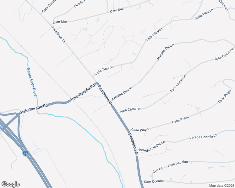 map of restaurants, bars, coffee shops, grocery stores, and more near 128 Avenida Ostion in Rio Rico