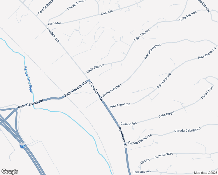 map of restaurants, bars, coffee shops, grocery stores, and more near 128 Avenida Ostion in Rio Rico