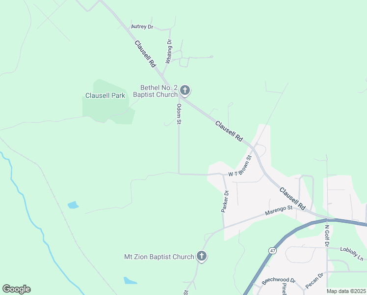 map of restaurants, bars, coffee shops, grocery stores, and more near 267 Odom Street in Monroeville