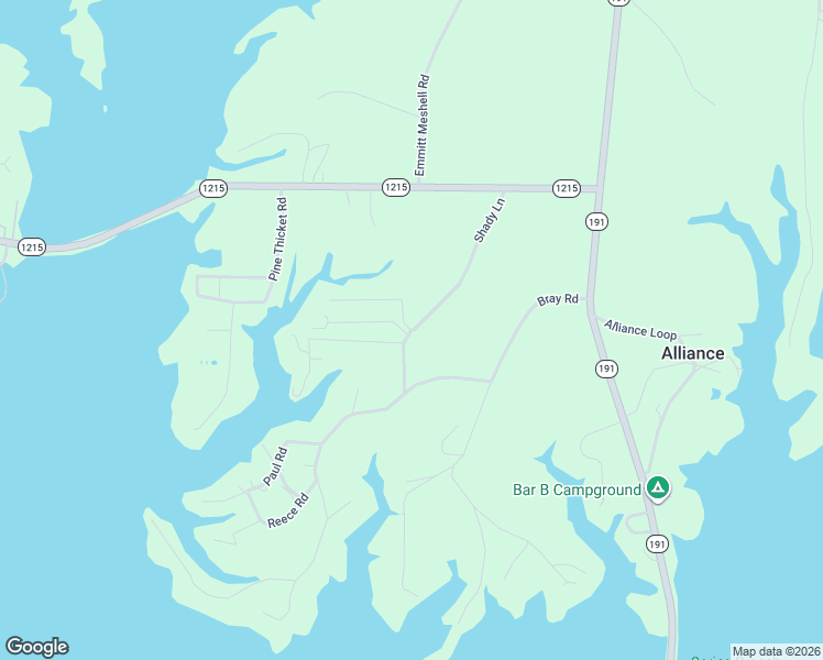 map of restaurants, bars, coffee shops, grocery stores, and more near 101 Village Gate Road in Many