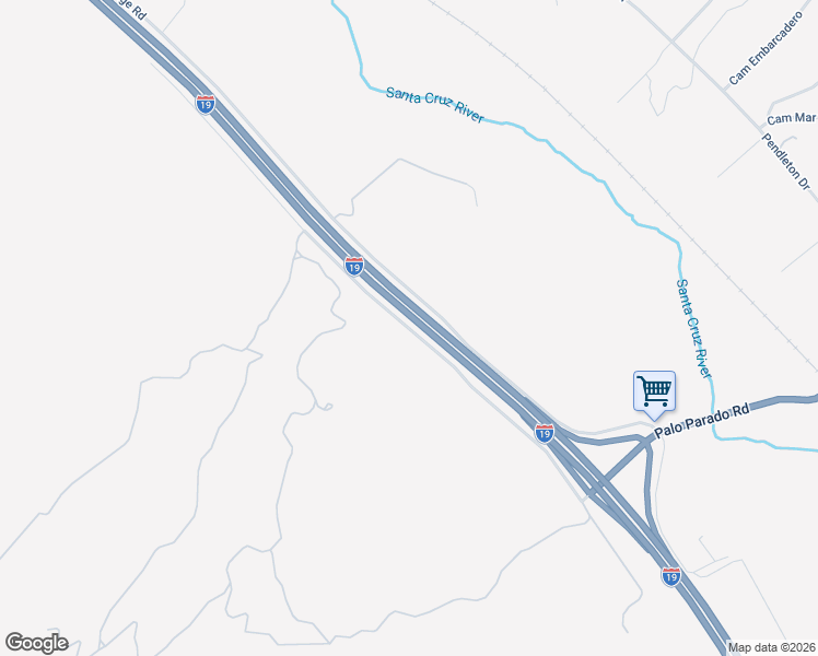 map of restaurants, bars, coffee shops, grocery stores, and more near Rio Rico in Santa Cruz County