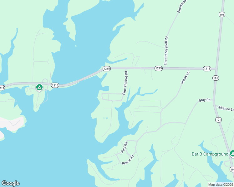 map of restaurants, bars, coffee shops, grocery stores, and more near 2-298 Lakefront Circle in Many