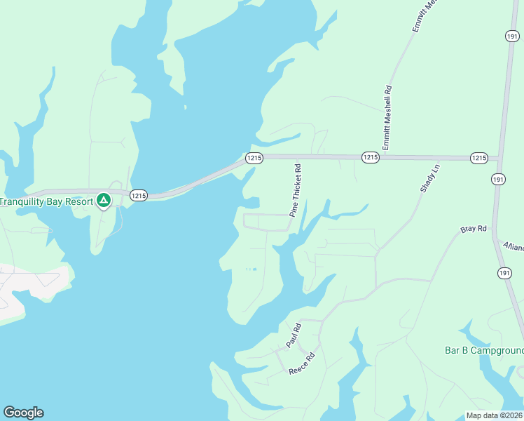 map of restaurants, bars, coffee shops, grocery stores, and more near 2-298 Lakefront Circle in Many