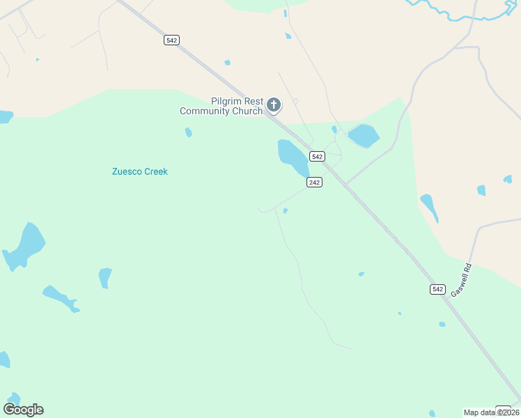 map of restaurants, bars, coffee shops, grocery stores, and more near 19605 County Road 242 in Oakwood