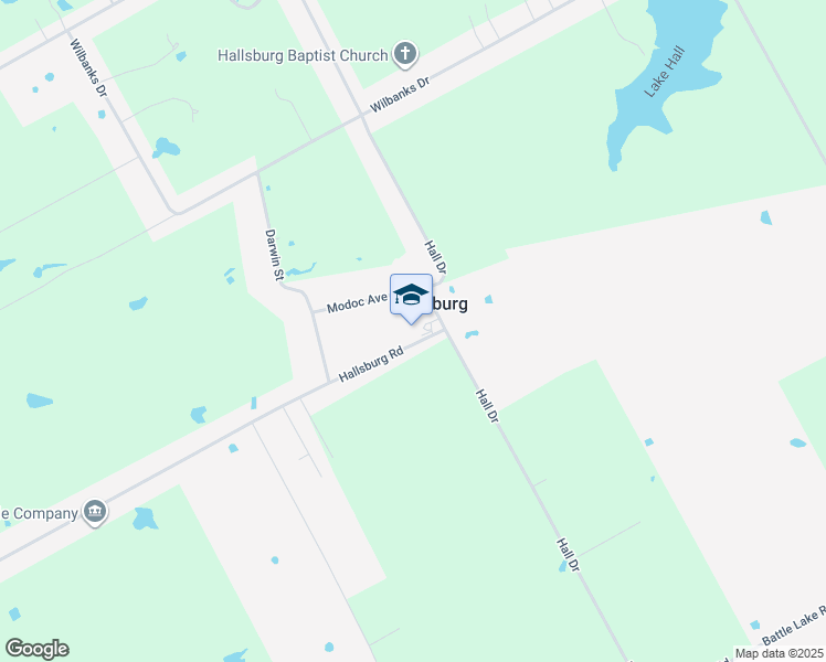 map of restaurants, bars, coffee shops, grocery stores, and more near 2313 Hallsburg Road in Waco