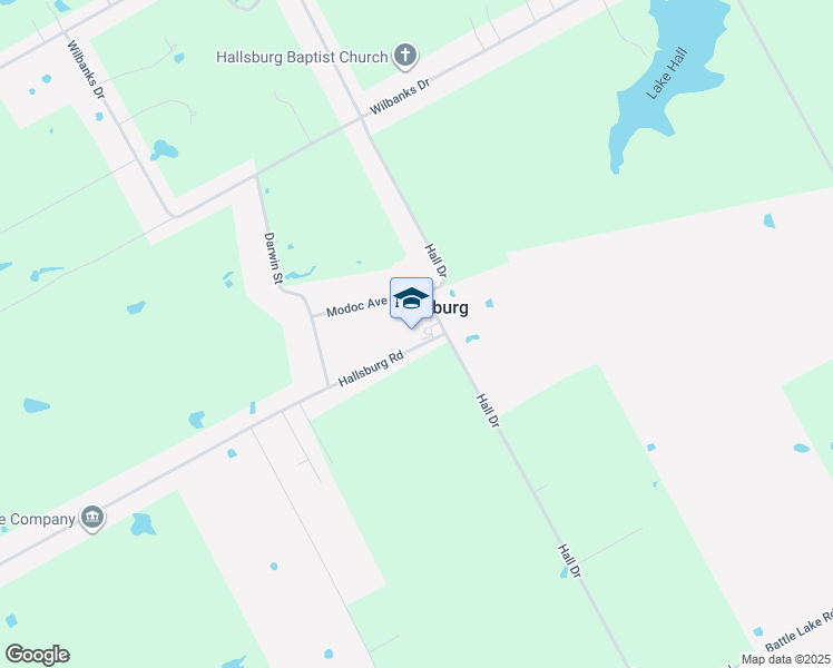 map of restaurants, bars, coffee shops, grocery stores, and more near 2313 Hallsburg Road in Waco