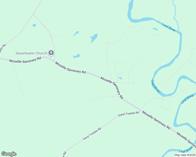 map of restaurants, bars, coffee shops, grocery stores, and more near 581 Moselle-Seminary Road in Moselle