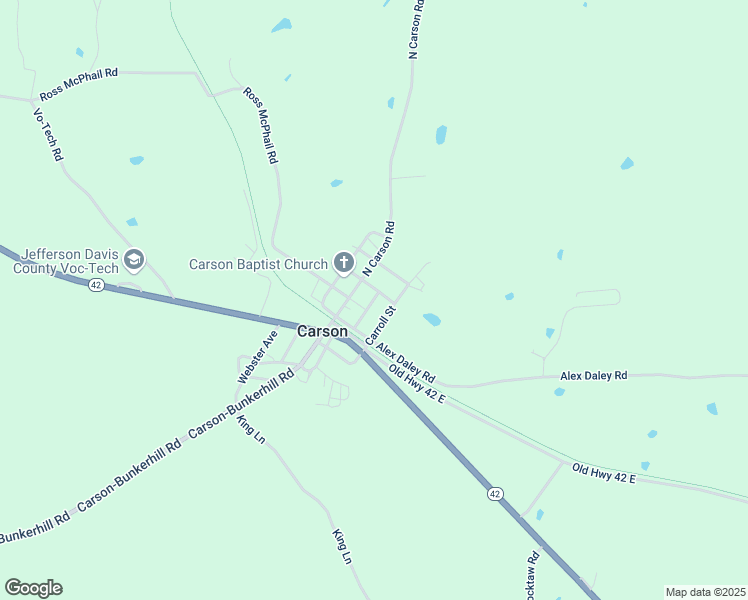 map of restaurants, bars, coffee shops, grocery stores, and more near 21 Leflore Avenue in Carson