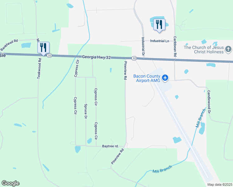 map of restaurants, bars, coffee shops, grocery stores, and more near in Alma