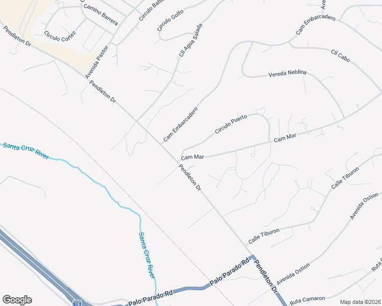 map of restaurants, bars, coffee shops, grocery stores, and more near 62 Camino Mar in Rio Rico