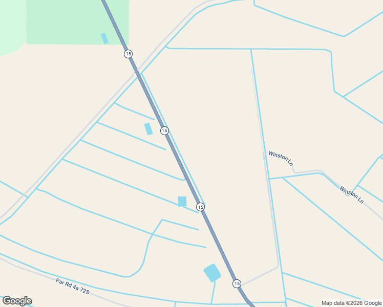 map of restaurants, bars, coffee shops, grocery stores, and more near 24601 Louisiana 15 in Vidalia