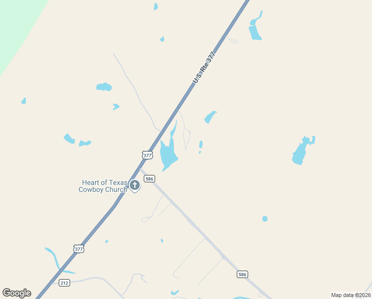 map of restaurants, bars, coffee shops, grocery stores, and more near 13701 U.S. 377 in Brown