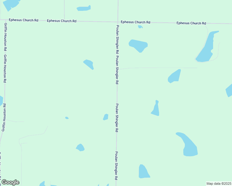 map of restaurants, bars, coffee shops, grocery stores, and more near 431-433 Poulan Shingler Road in Poulan