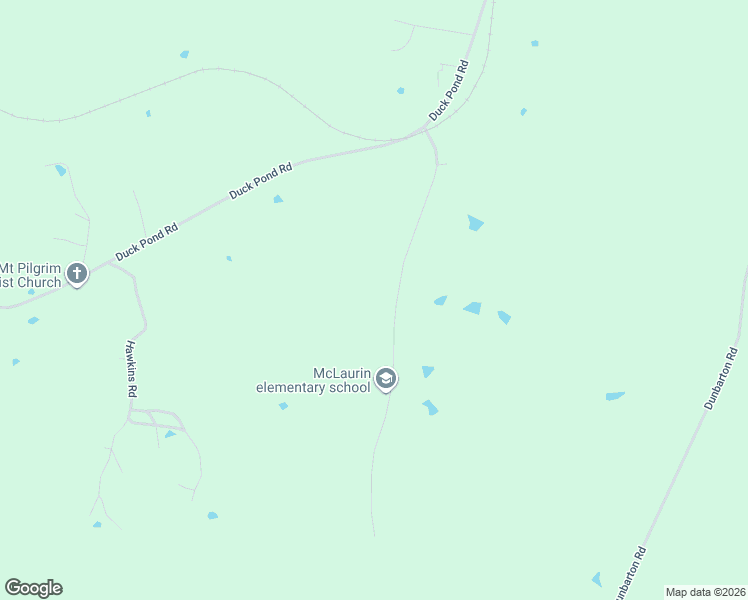 map of restaurants, bars, coffee shops, grocery stores, and more near 46 Mullins Road in Natchez