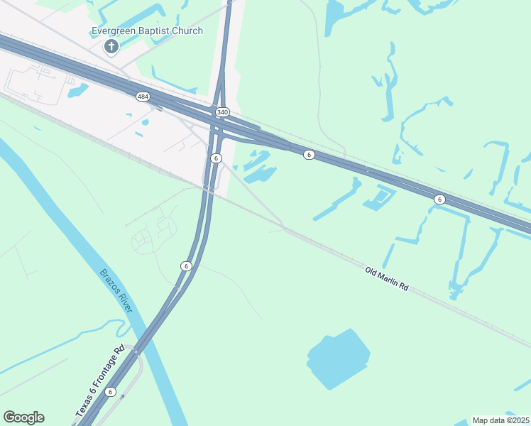 map of restaurants, bars, coffee shops, grocery stores, and more near 4038 Old Marlin Road in Waco