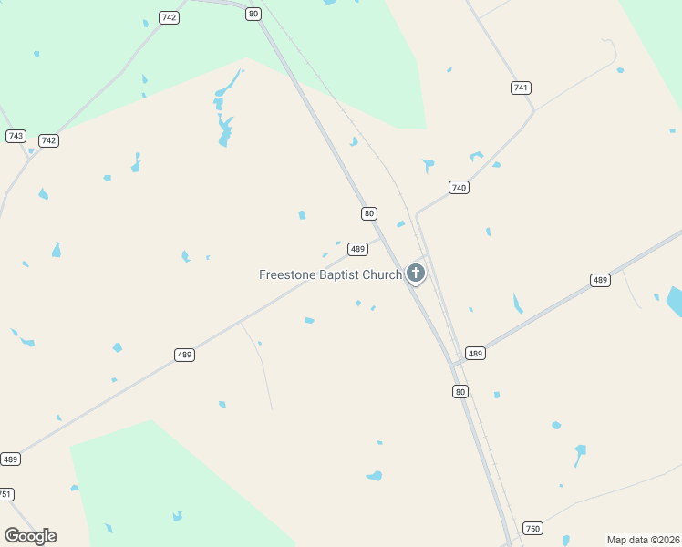 map of restaurants, bars, coffee shops, grocery stores, and more near 807 Farm to Market 489 in Teague