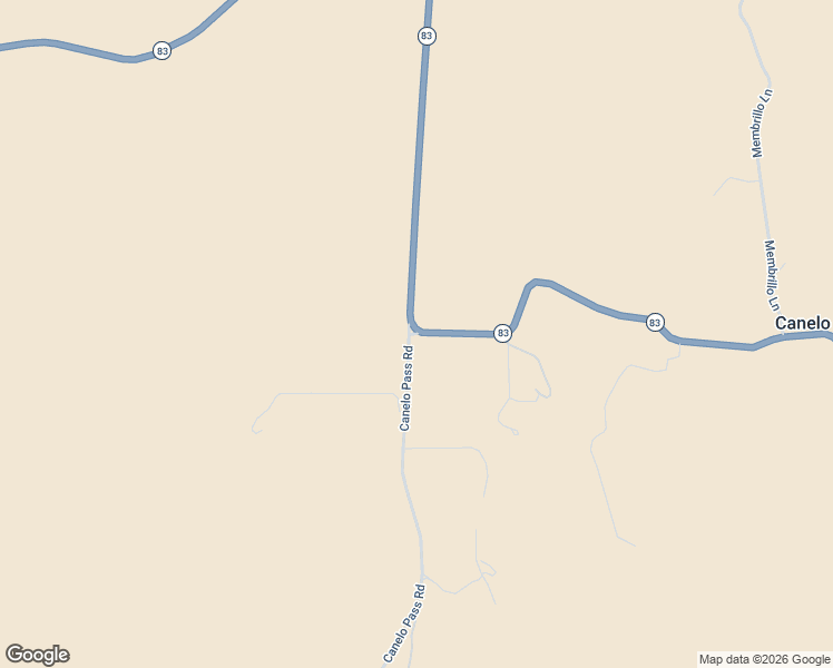 map of restaurants, bars, coffee shops, grocery stores, and more near in Canelo